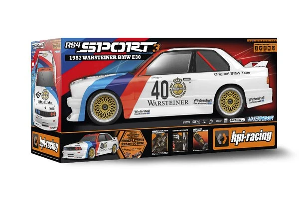 HPI Racing Sport 3 BMW M3 E30 Warsteiner – RC drift cars